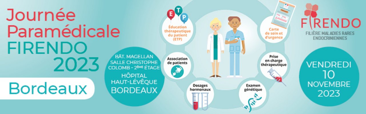 Visuel FIRENDO Journ&eacute;e Param&eacute;dicale Bordeaux 2023