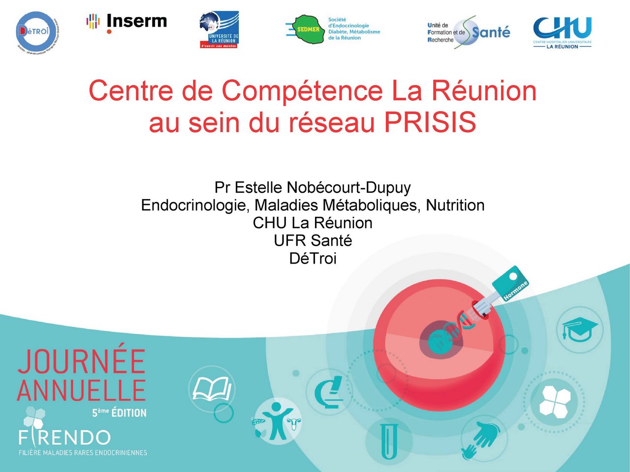 Visuel de Estelle Nobecourt &laquo; Organisation au sein de 3 centres de comp&eacute;tence : parcours patient, enseignement, recherche &raquo;