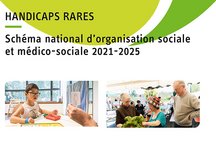 Visuel de la une du Sch&eacute;ma national 2021-2025 pour les handicaps rares