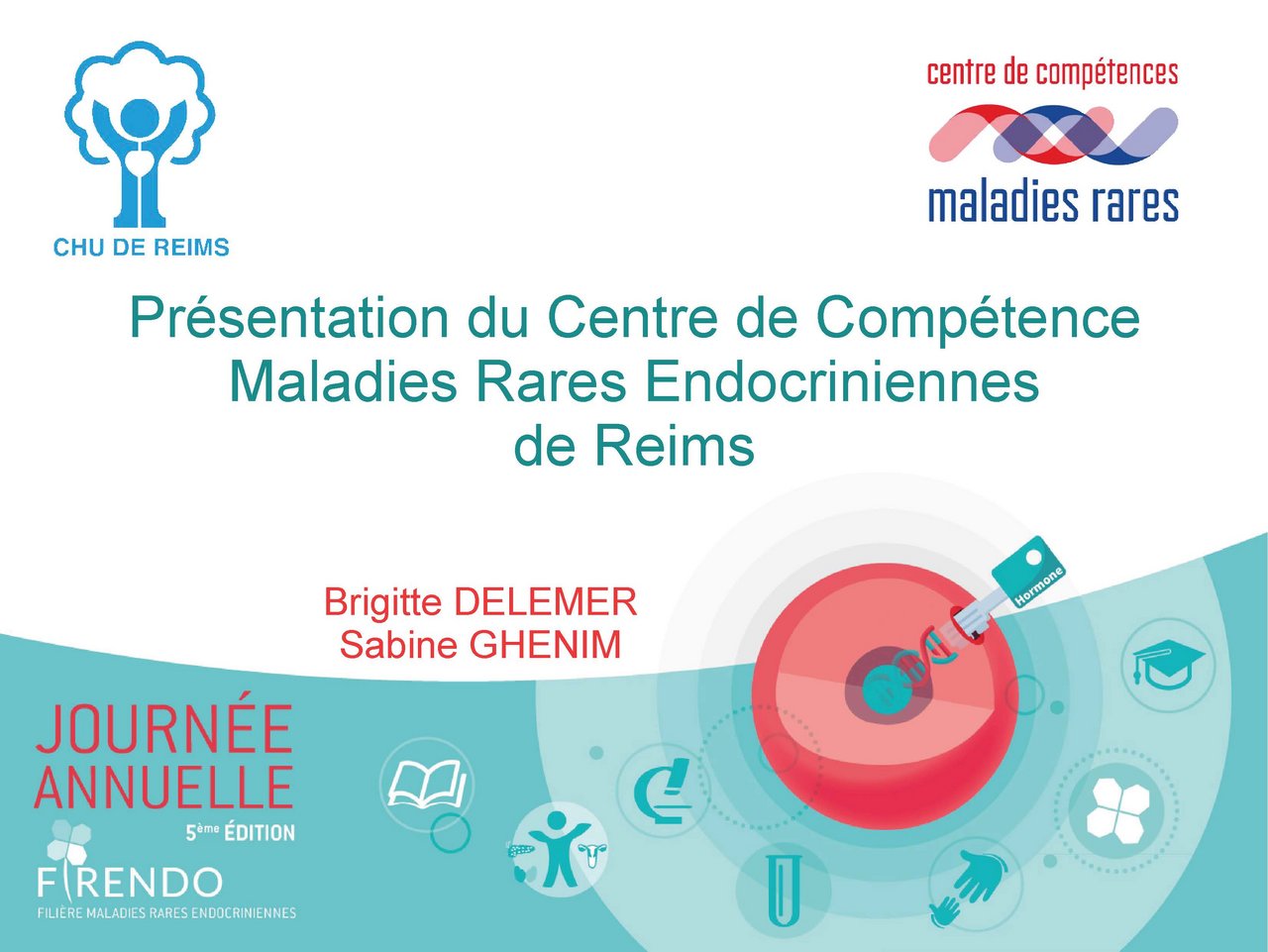 Visuel de Brigitte Delemer &laquo; Organisation au sein de 3 centres de comp&eacute;tence : parcours patient, enseignement, recherche &raquo;