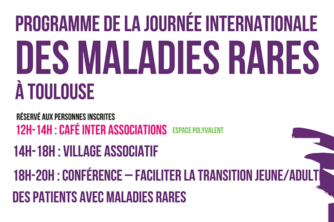 Visuel 2023 Journ&eacute;e Internationale Maladies Rares Toulouse